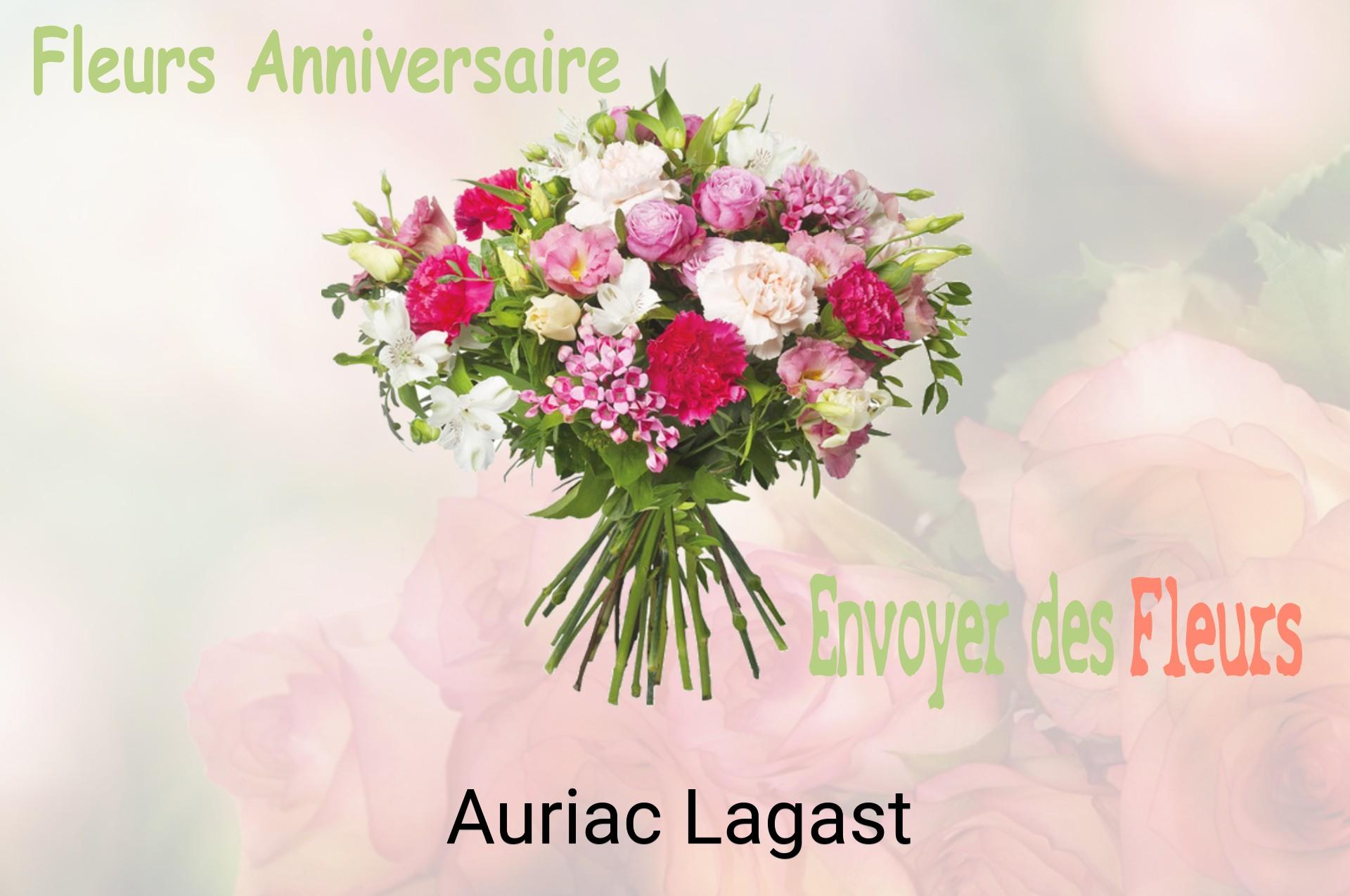 Bouquet de fleurs d’anniversaire livré à Auriac-Lagast