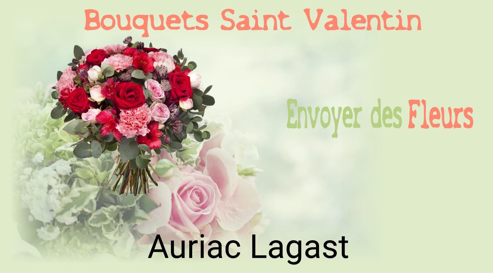 Roses de Saint-Valentin livrées à Auriac-Lagast
